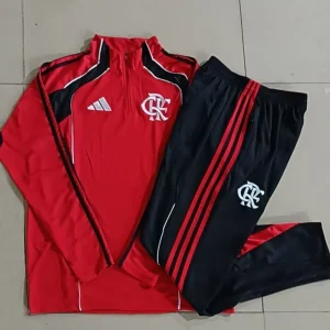 Fato de Treino CR Flamengo 2025-26 - Camisola com Fecho