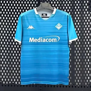 Camisola ACF Fiorentina 2025-26 Alternativa Azul Versão Adepto