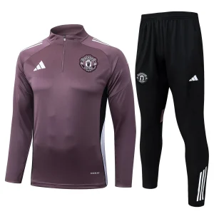 Fato de Treino M-United 2025-26 - Camisola com Fecho