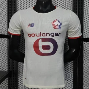 Camisola LOSC Lille 2025-26 Alternativa Branca Versão Jogador