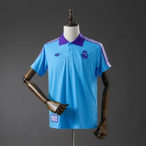 Polo Real Madrid CF 2025-26 Azul Claro
