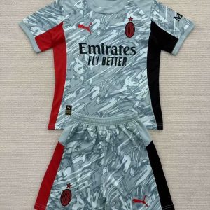 Kit Criança AC Milan 2025-26 Guarda-Redes