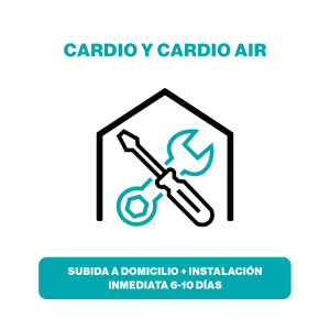 (CARDIO) Subida ao domicílio + instalação imediata 6-10 dias