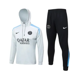 PSG 24/25 - Fato de Treino - 1/2 Zip c/Capuz
