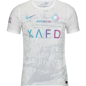 Camisola Al Nassr branca third 2023/24