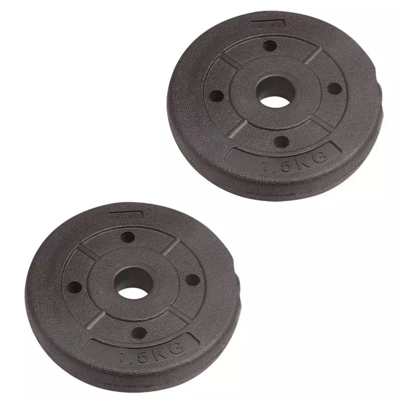 Conjunto de pesos com barras e halteres de 25 mm - Image 6
