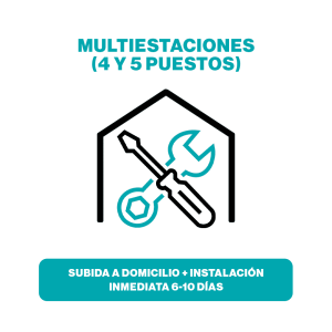 (MULTIESTADOS 4 e 5 POSTOS) Entrega ao domicílio + instalação imediata 6-10 dias