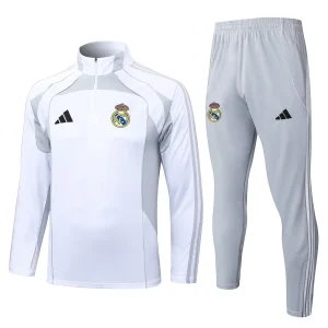 Fato de Treino Real Madrid CF 2025-26 - Camisola com Fecho