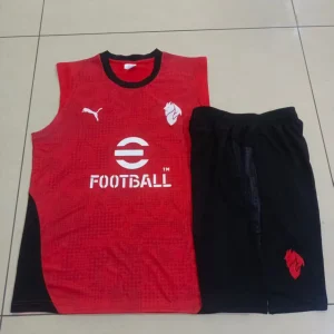 Kit Treino Manga Cava AC Milan 2025-26