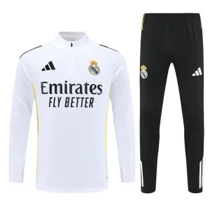 Fato de Treino Real Madrid CF 2025-26 - Camisola com Fecho